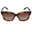 SALVATORE FERRAGAMO Salvatore Brown Gradient Rectangular Ladies Sunglasses image 0