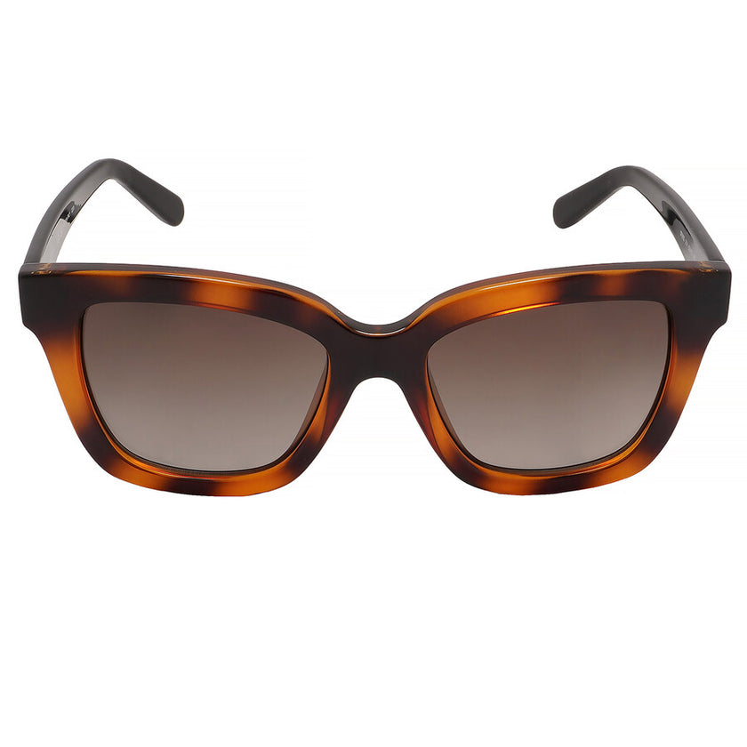 SALVATORE FERRAGAMO Salvatore Brown Gradient Rectangular Ladies Sunglasses image 0