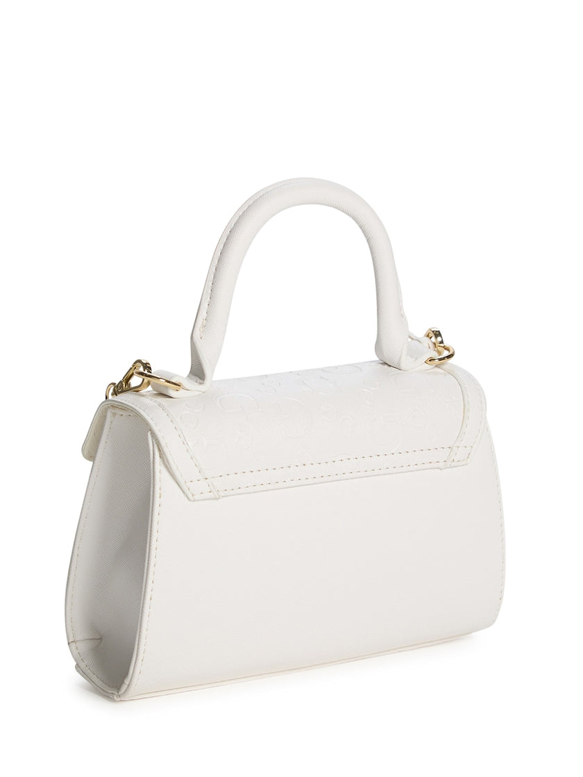 Guess Sabrina Top-Handle Mini Bag - White image 2