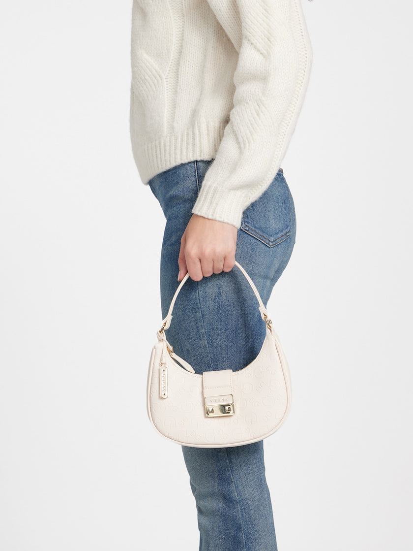 Guess Elise Shoulder Bag - White image 1