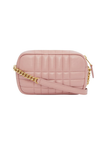 BURBERRY Mini Lola Quilted Leather Camera Bag - Dusky Pink image 4