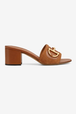[Arriving]GUCCI Womens Slide Sandal With Horsebelt Brown image 2