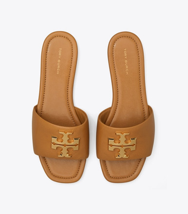 TORY BURCH Eleanor slide - Caramel corn image 1