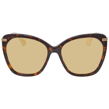 GUCCI  Yellow Butterfly Ladies Sunglasses image 0