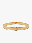 KATE SPADE Heritage Spade Thin Metal Button Bangle image 3