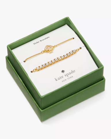 KATE SPADE  Everyday Spade Slider Bracelet Set image 2