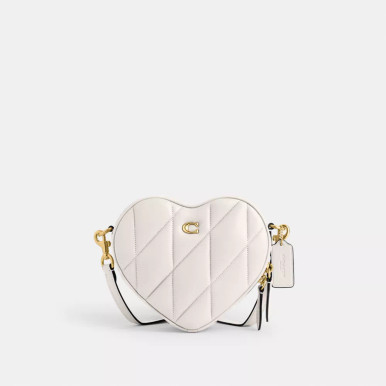 COACH Heart Crossbody Bag With Quilting image 2