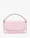 KATE SPADE Krista Patent Chain Crossbody - Pink Horizon image
