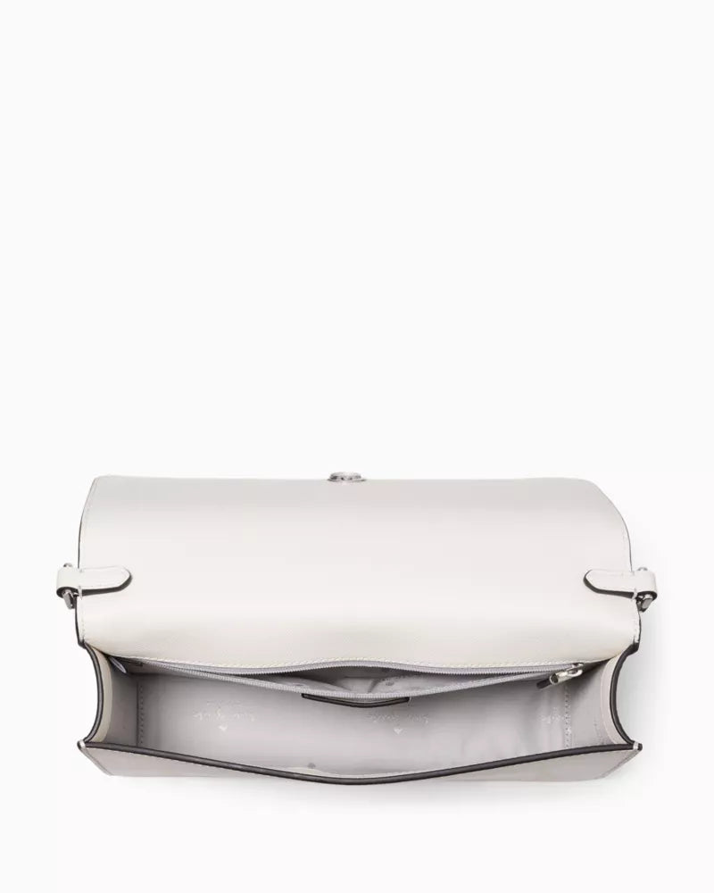 KATE SPADE Madison Willow Convertible Crossbody - Platinum Grey Multi image 3