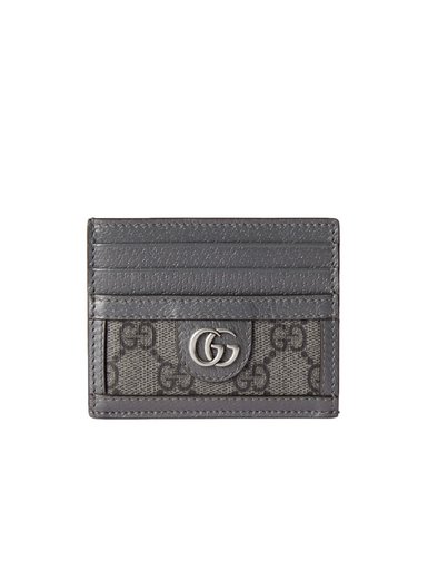 GUCCI Ophidia Card Case 'Grey' Wallet image 2