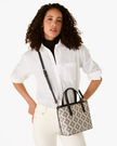 KATE SPADE  Spade Flower Small Tote - Black Multi image 0