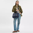 COACH Smith Tote Bag - Gold/Denim Multi image 1
