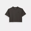 COACH Garment Dye Cropped T Shirt image 2