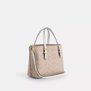 COACH Mollie Tote Bag 25 In Signature Canvas image 0