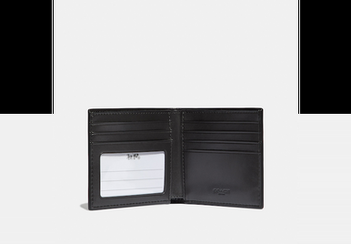 COACH Billfold Wallet In Signature Canvas image 2