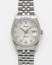 [Store Display] Rolex Datejust Silver Diamond 36mm