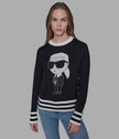 KARL LAGERFELD Karl In Blazer Sweater image 0