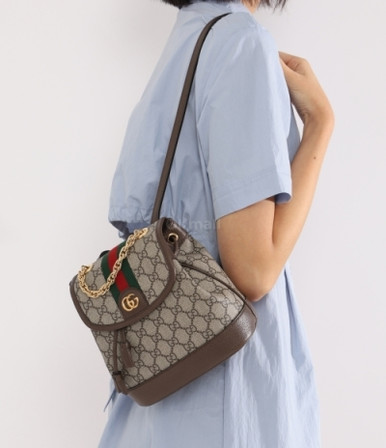 GUCCI GG Supreme Ophidia Mini Backpack image 1