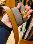 TORY BURCH Reversible Britten Logo Belt image 3