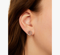 KATE SPADE  Spot The Spade Pave Halo Spade Studs image 0