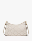 KATE SPADE Signature Spade Flower Medium Convertible Crossbody - Dark Beige Multi image 0