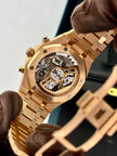 Audemars Piguet Royal Oak Self Winding Chronograph  26240OR.OO.1320OR.08 18-carat Pink Gold Khaki Green 