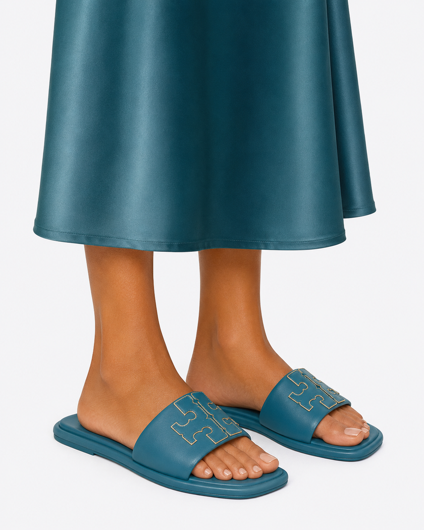 TORY BURCH DOUBLE T SPORT SLIDE