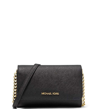 Michael Kors Black Jet Set Mini Crossbody Bag image 3