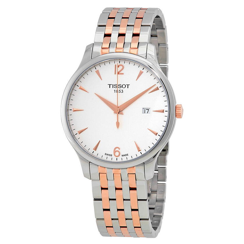 TISSOT Tradition Silver Dial Men's Watch image 0