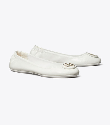 TORY BURCH Minnie Travel Ballet - Gardenia image 3