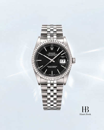 [Store Display]ROLEX Datejust Black Jubilee Stainless Steel 36mm