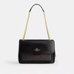 COACH Elodie Crossbody Bag In Signature Canvas - Gold/Walnut/Black image 0