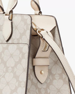 KATE SPADE  Signature Spade Flower Small Satchel - Dark Beige Multi image 2