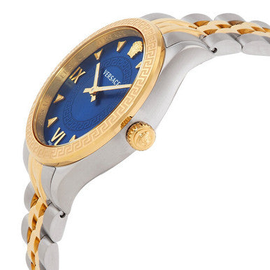 VERSACE Hellenyium Quartz Blue Dial Two-Tone Ladies Watch image 2