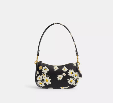 COACH Swinger Bag 20 With Floral Print image 4