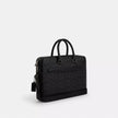 COACH Ethan Slim Brief In Signature Canvas - Gunmetal/Charcoal/Black image 2