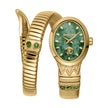 ROBERTO CAVALLI Serpente Ornato Green Dial Ladies Watch Item No. RC5L104M0025 image 0