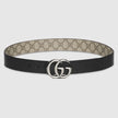 GUCCI GG Marmont Reversible Belt - Beige and Dark Brown image 3