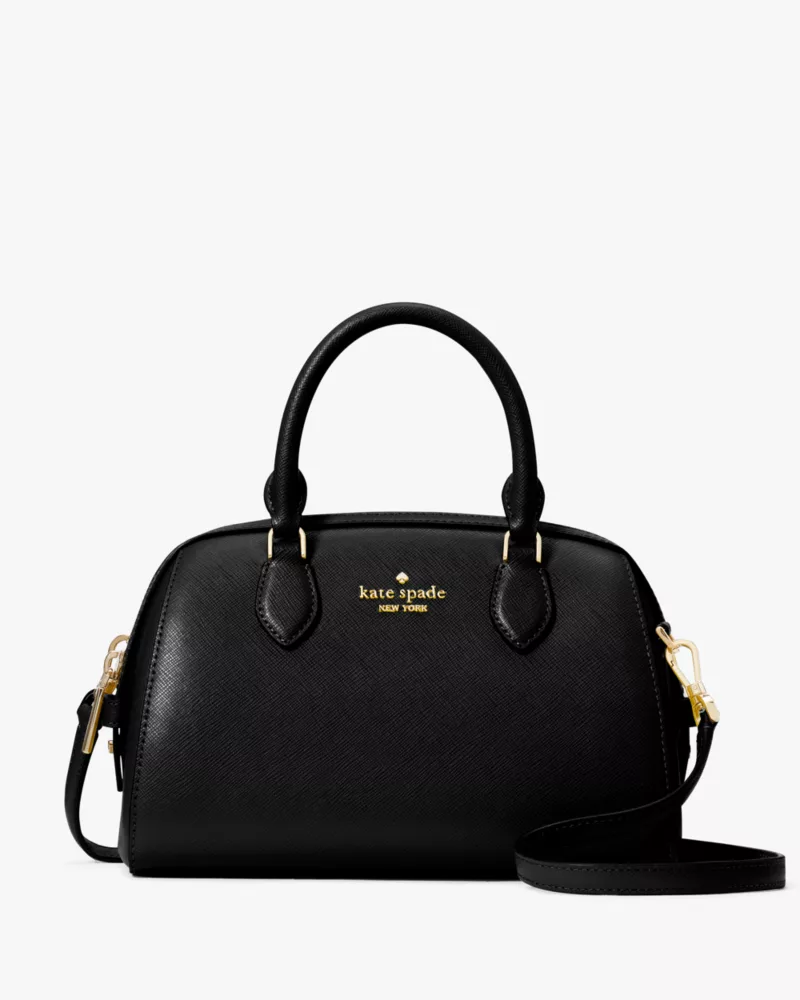 KATE SPADE  Madison Saffiano Leather Duffle Crossbody - Black image