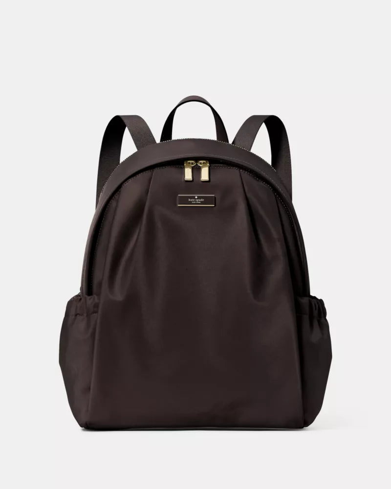 KATE SPADE Carter Nylon Large Backpack - Hot Fudge image 0