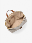 MICHAEL KORS Dallas Medium Signature Logo Backpack - Vanilla image 0