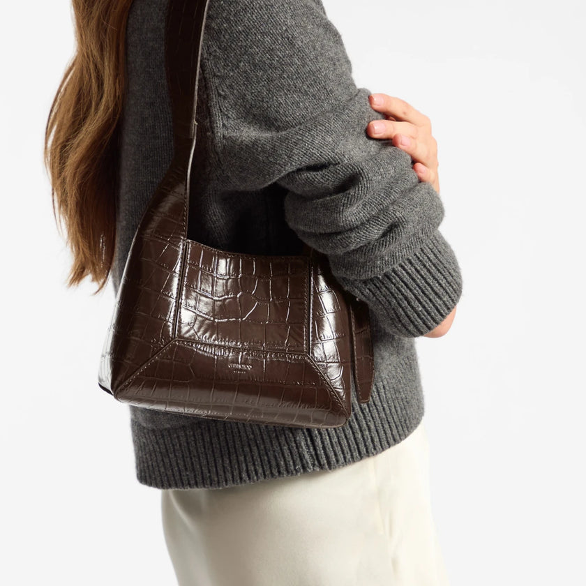 JIMMY CHOO Diamond Handbag Brown image 1