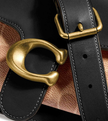 COACH Tabby 26 Large Cross Body Bag Tan Black (1 Week Ship) image 1
