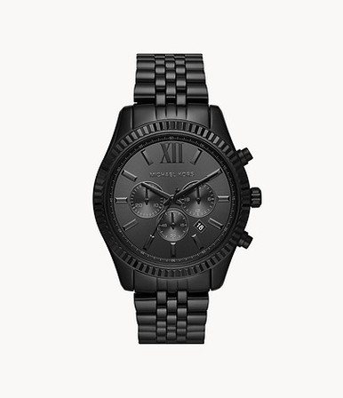 MICHAEL KORS Lexington Black Watch image 1