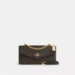 COACH Klare Envelope Crossbody Bag In Signature Canvas With Rivets - Walnut/Black Multi image 0