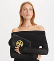 [AT DELHI] TORY BURCH Reva Clutch - Black image 1