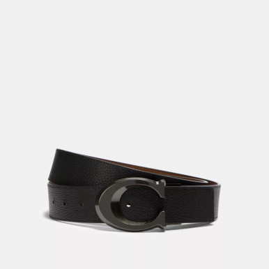 COACH Signature Buckle Cut To Size Reversible Belt, 38 Mm image 1