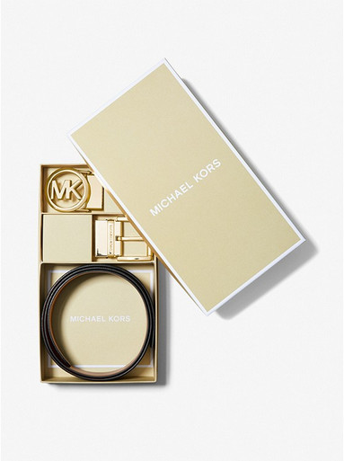 MICHAEL KORS Women's 4-in-1 Logo Box Belt Set image 1