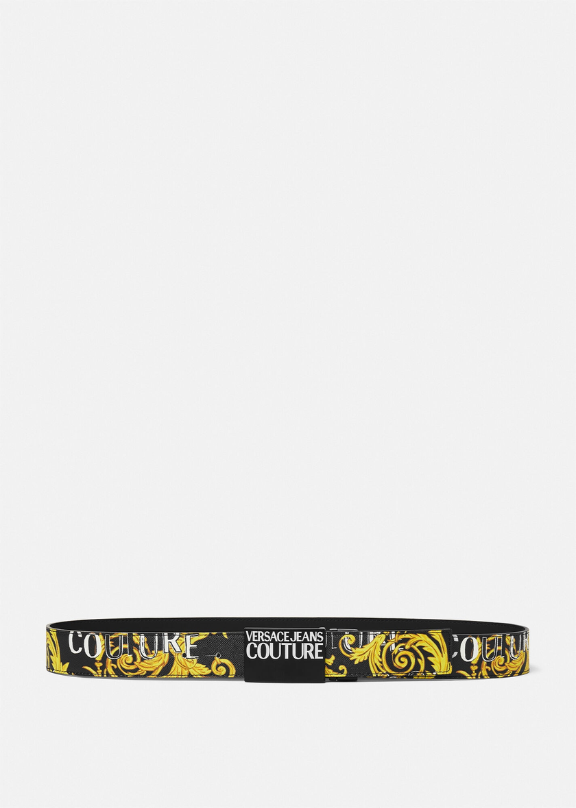 VERSACE  JEANS Logo Couture Reversible Belt - 85 image