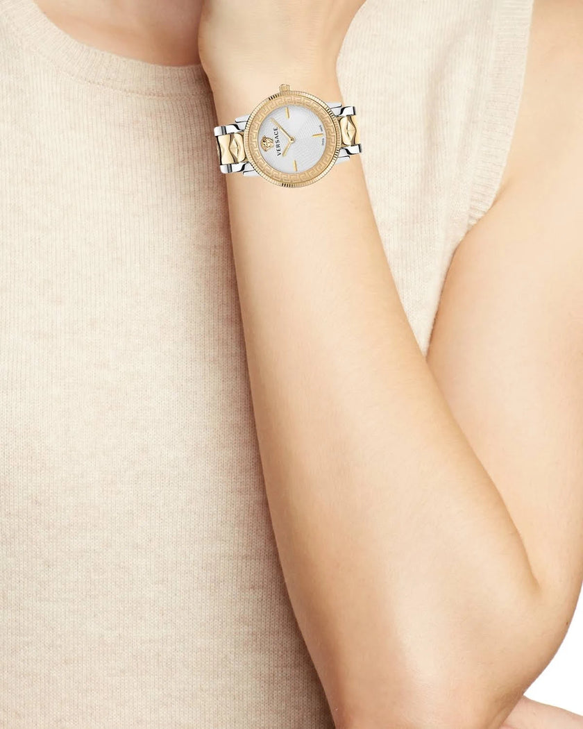 VERSACE Women Analogue Stainless Steel Round-Dial Watch- VE2P00422 (Arriving In Delhi) image 1